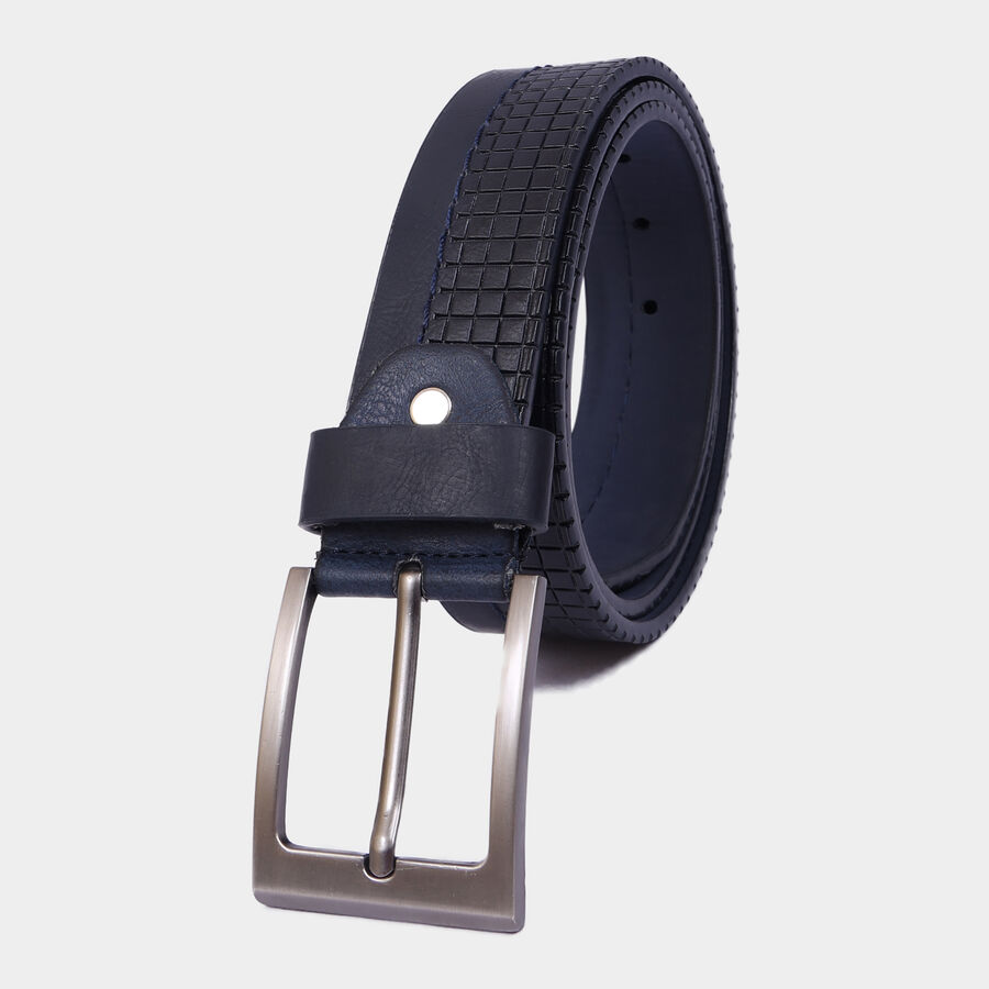 Men Casual Black Belt (32 in.), , large image number null