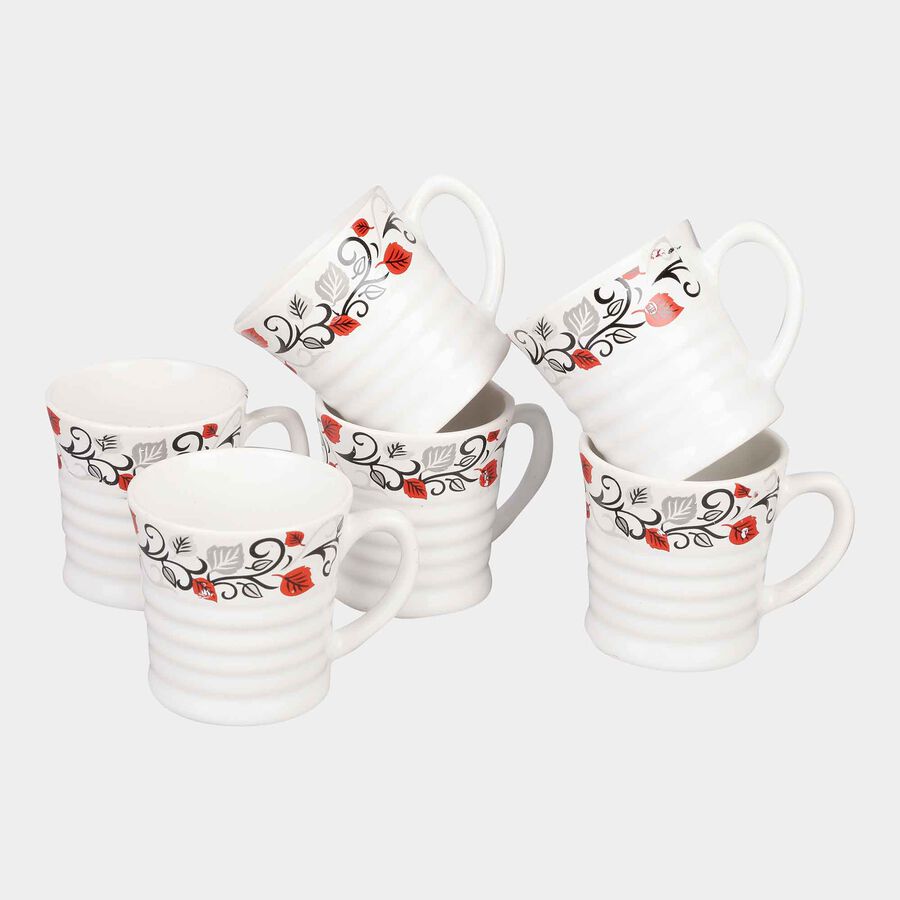 120 ml Stoneware Cup, Set of 6, , large image number null