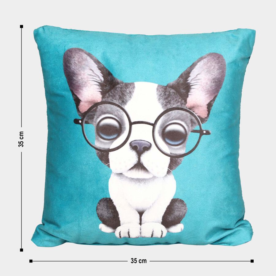 Teal Microfiber Cushion, , large image number null