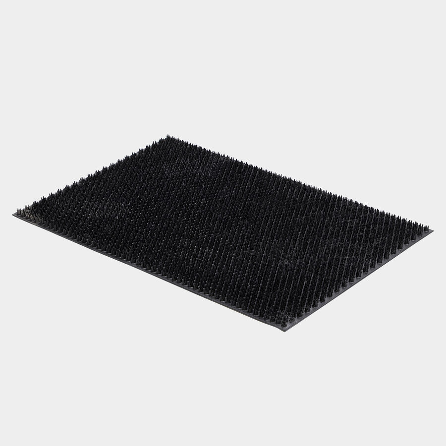 Anti-Skid Black Rubber Door Mat, , large image number null
