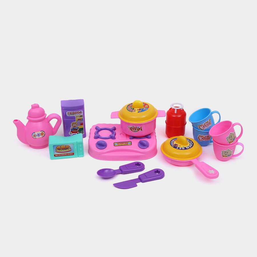 Kid's Plastic Kitchen Set, , large image number null