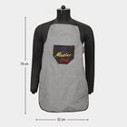 Grey Polyester Cotton Apron, , small image number null