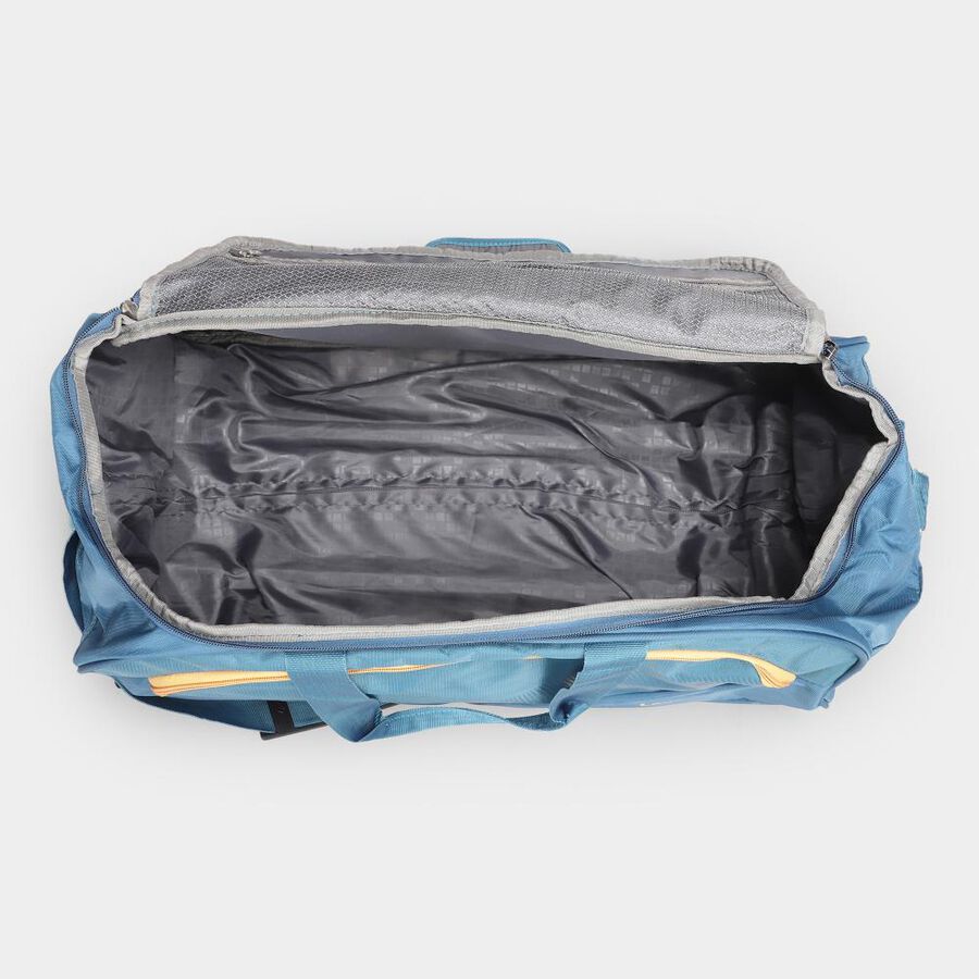  Mid Blue Polyester Duffle Trolley, , large image number null