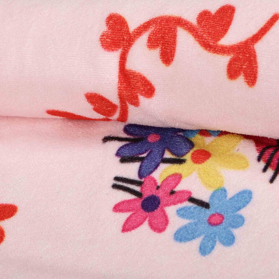 300 GSM Pink Polyester Baby Towel, , large image number null
