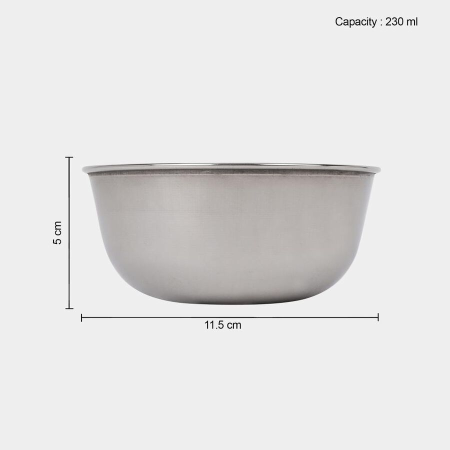 230 ml Stainless Steel Bowl, , large image number null