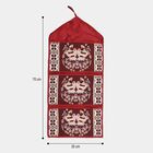 Maroon Cotton Blend Wall Hanging Organiser, , small image number null
