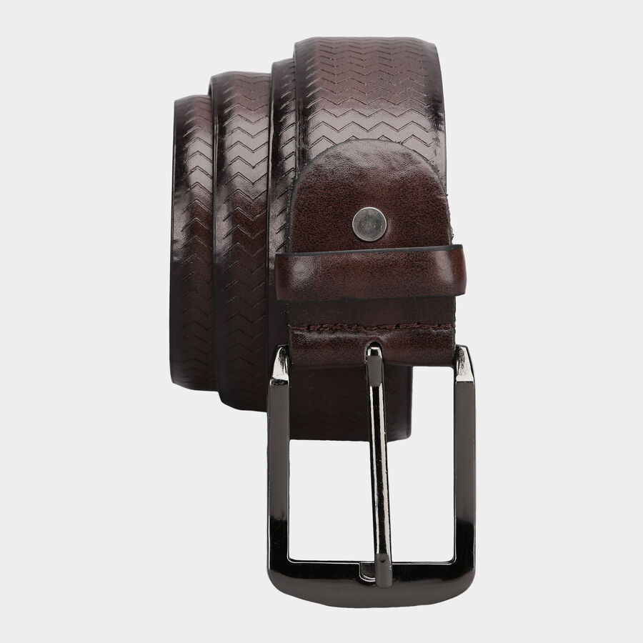 Men Casual Brown Belt (32 in.), , large image number null