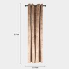 5ft. Brown Window Curtain, , small image number null