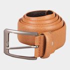 Men's Tan Polyurethane Casual Belt, , small image number null