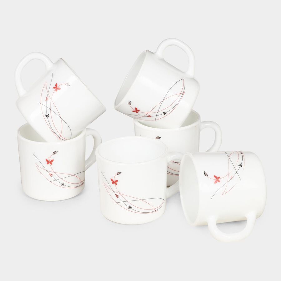 180 ml Opalware Mug Set Set of 6, , large image number null