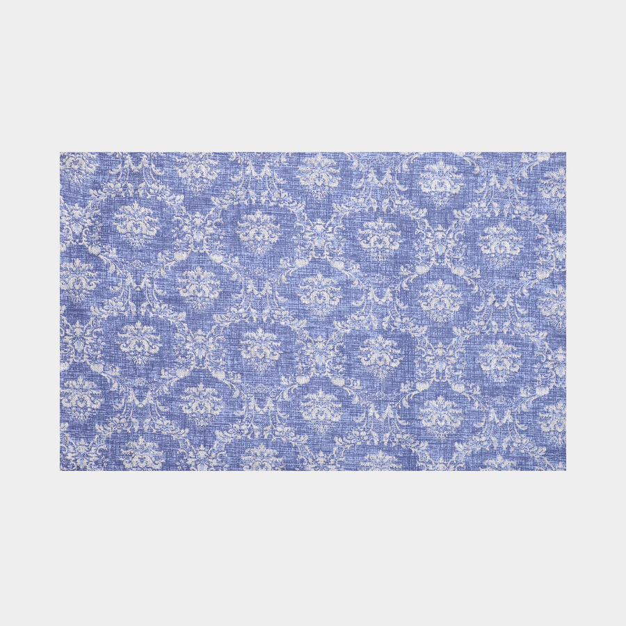 Blue Polyester Pillow Cover, , large image number null
