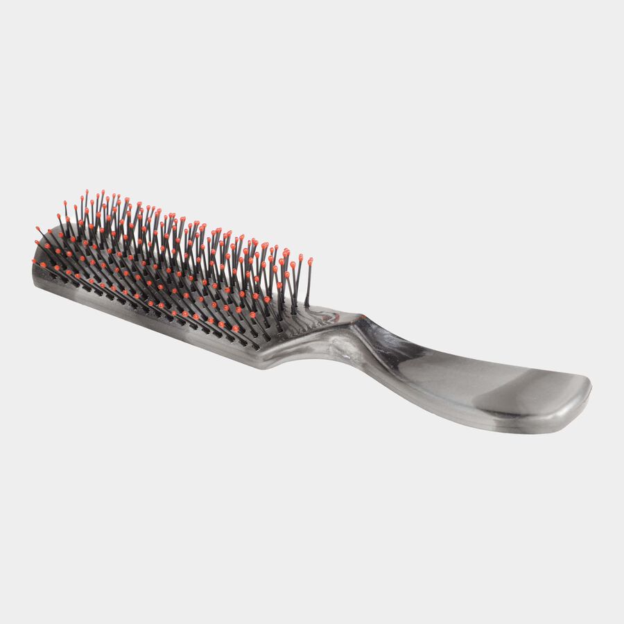 Plastic Hair Brush, Black, , large image number null