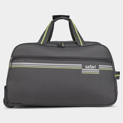Dark Grey Polyester Duffle Trolley