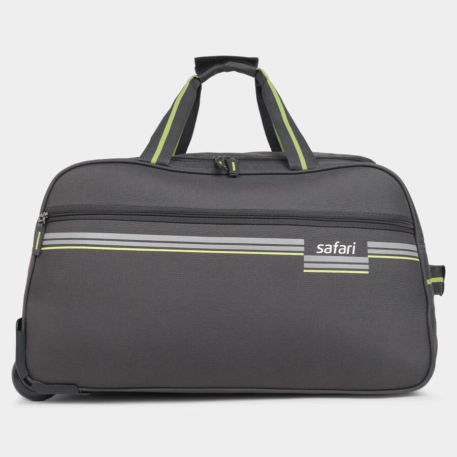 Dark Grey Polyester Duffle Trolley, , large image number null