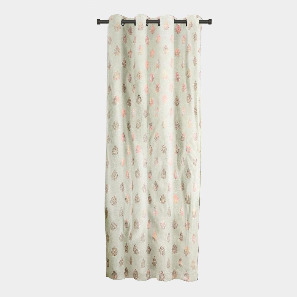 Home Beautiful                         5ft. Light Green Window Curtain