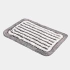 Grey Stripes Bath Mat, , small image number null