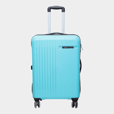 8-Wheel Cyan PVC Matee Hard Case Trolley, Medium