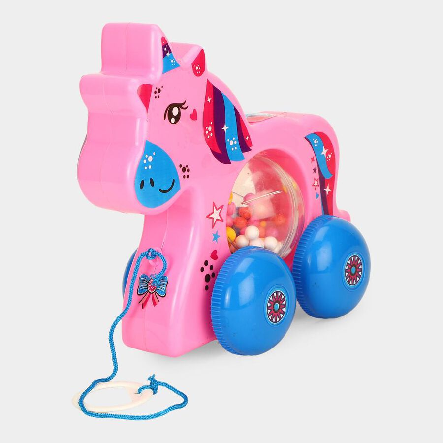 Kid's Horse Pull back Toy , , large