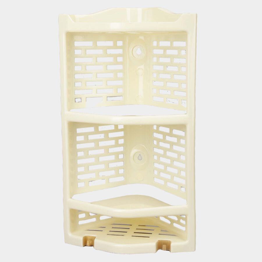 Ivory Plastic Bathroom Stand, , large image number null