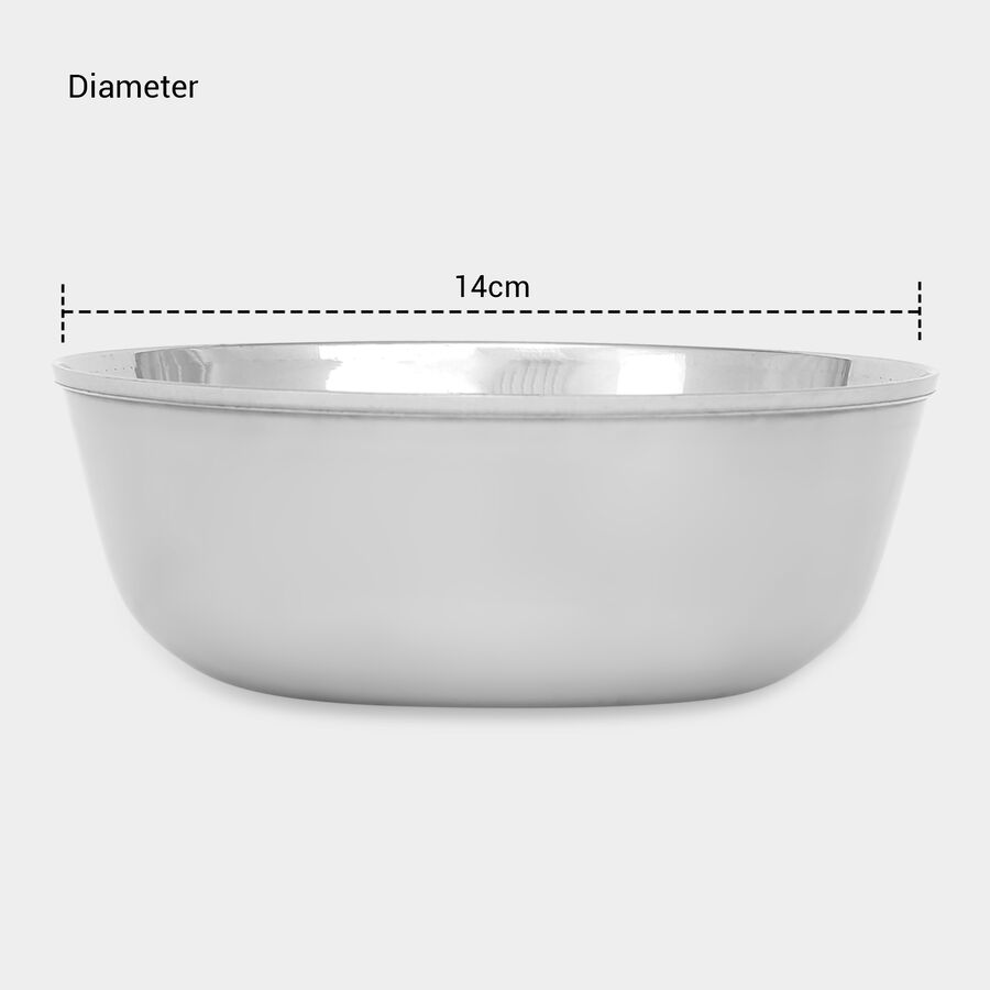 Stainless Steel Bowl (Katori) - 14cm, , large image number null