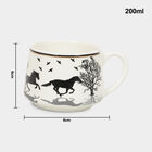 200 ml Bone China Cup, Set of 6, , small image number null
