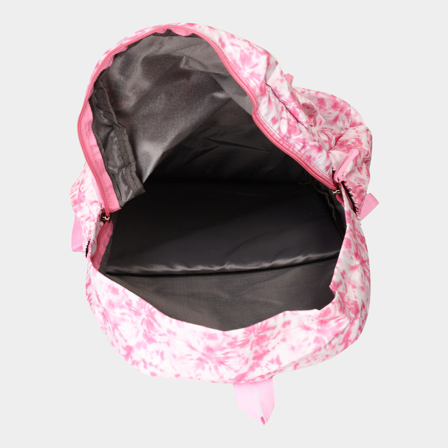 Women's Pink Fabric Backpack, , large image number null