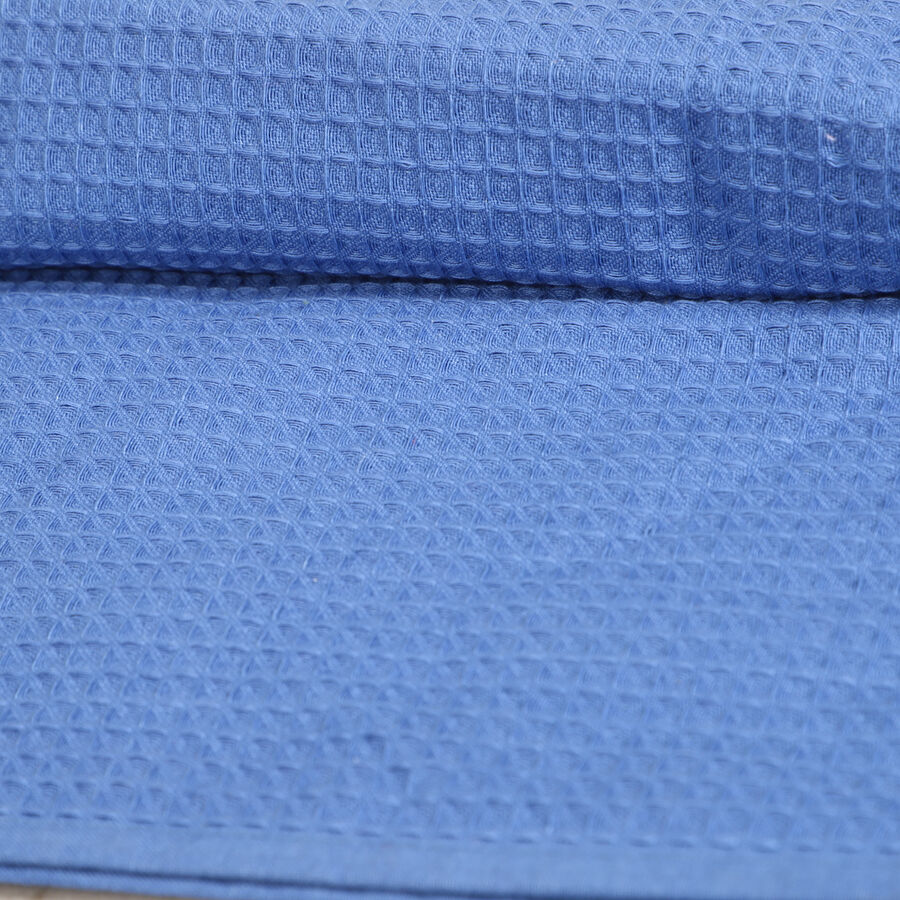 280 GSM Blue Cotton Bath Towel, , large image number null
