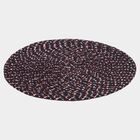 Blue Polyester Cotton Door Mat, , small image number null