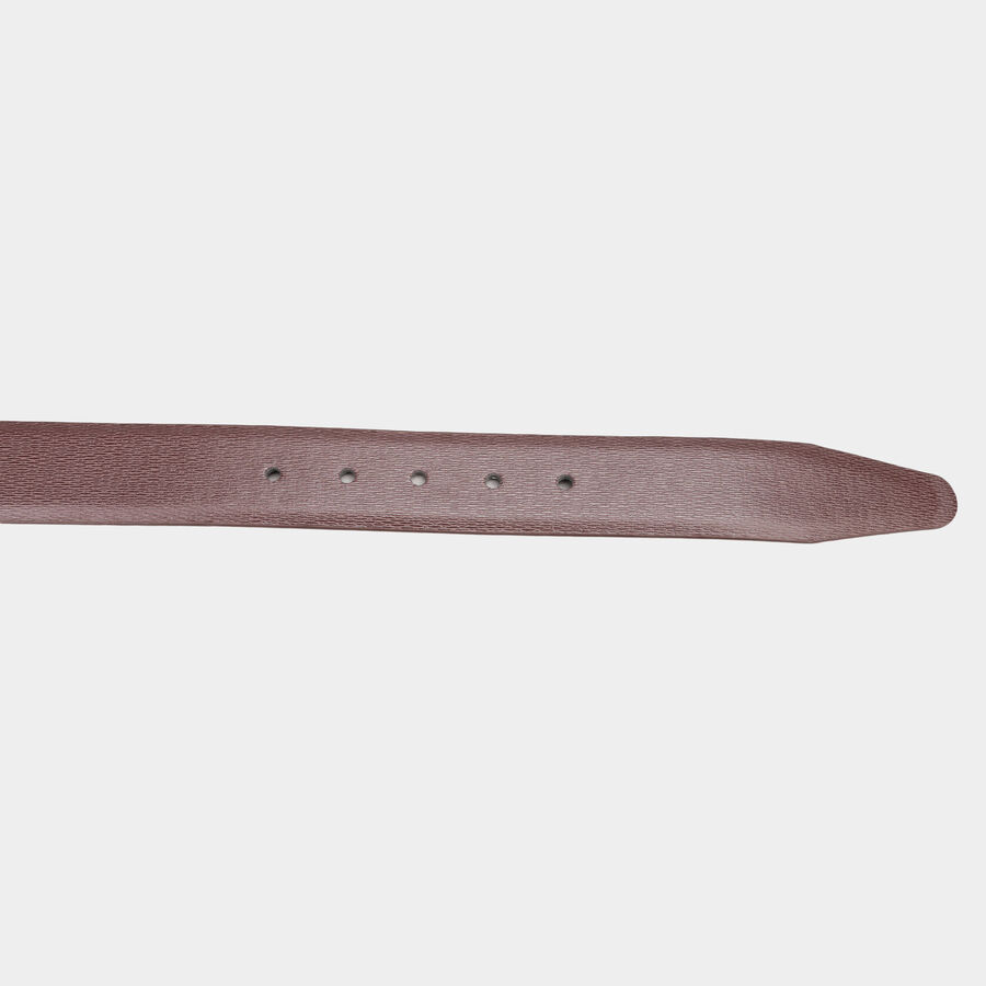 Men's Polyurethane Casual Belt, Size 36, Textured, , large image number null