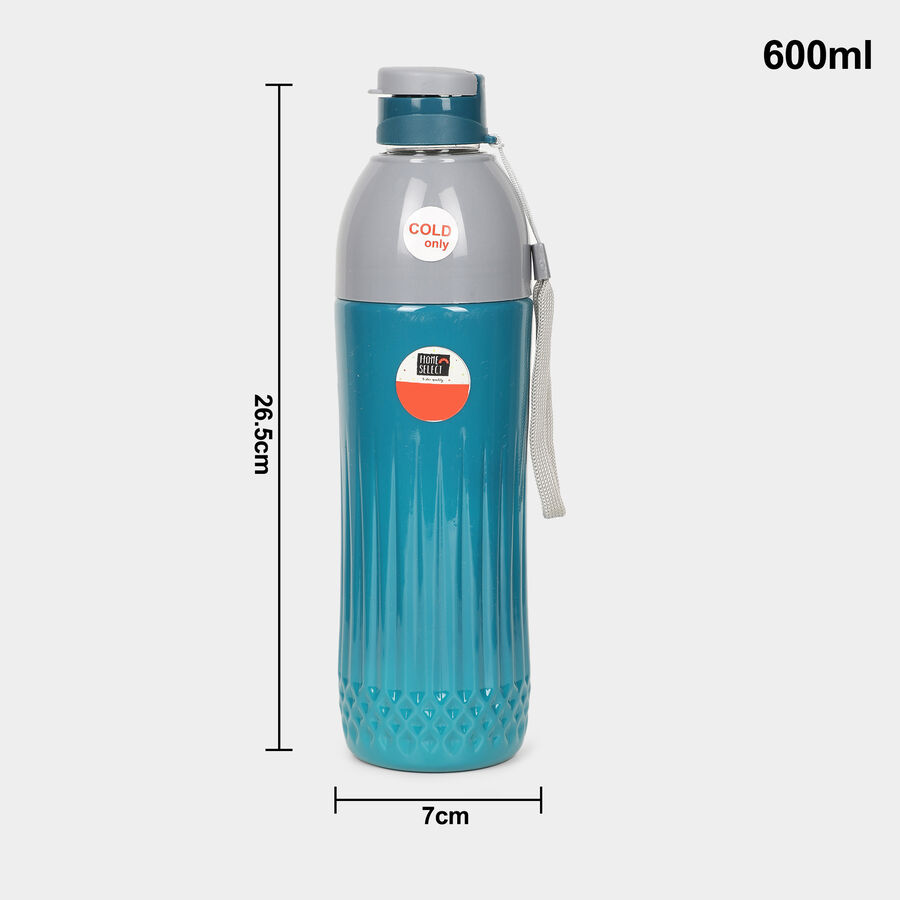 600 ml Insulated Water Bottle | Holds Cold Water Only, , large image number null