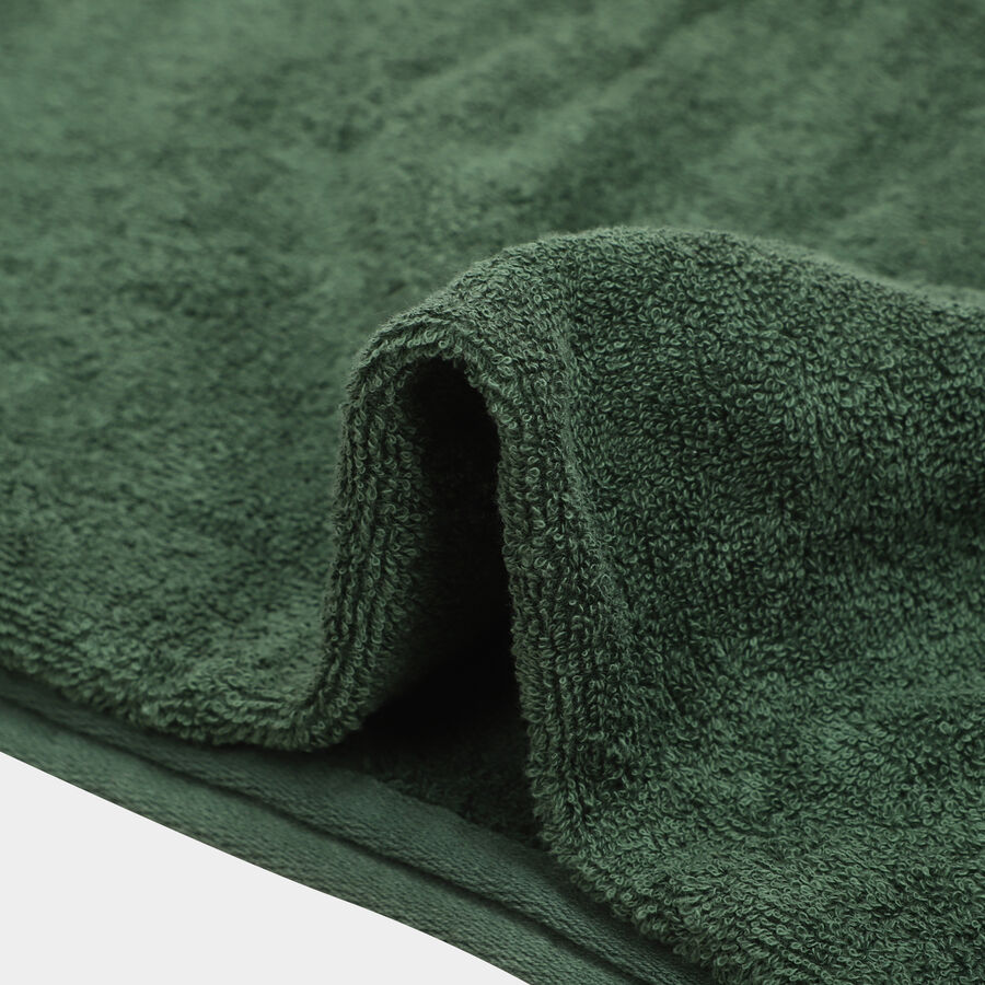 420 GSM Green Cotton Bath Towel, , large image number null