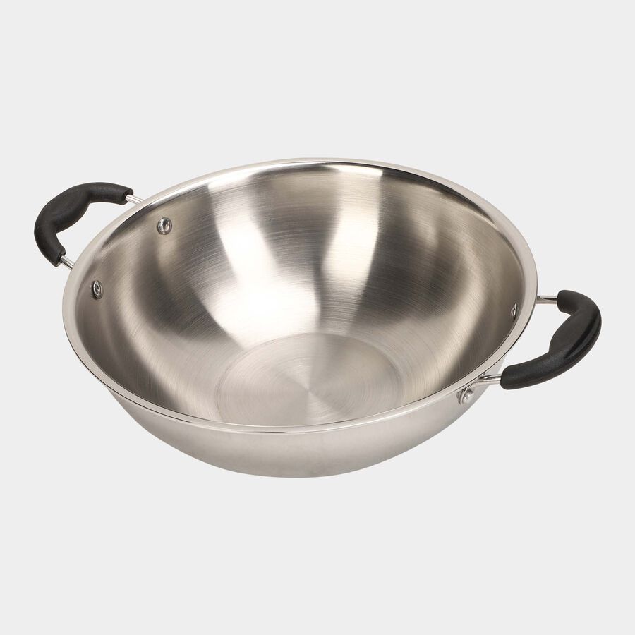 3L Aluminium Kadhai, , large