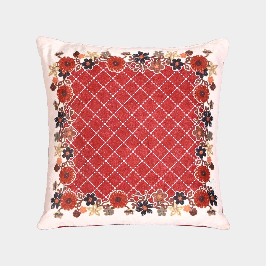 Red Microfiber Cushion, , large image number null