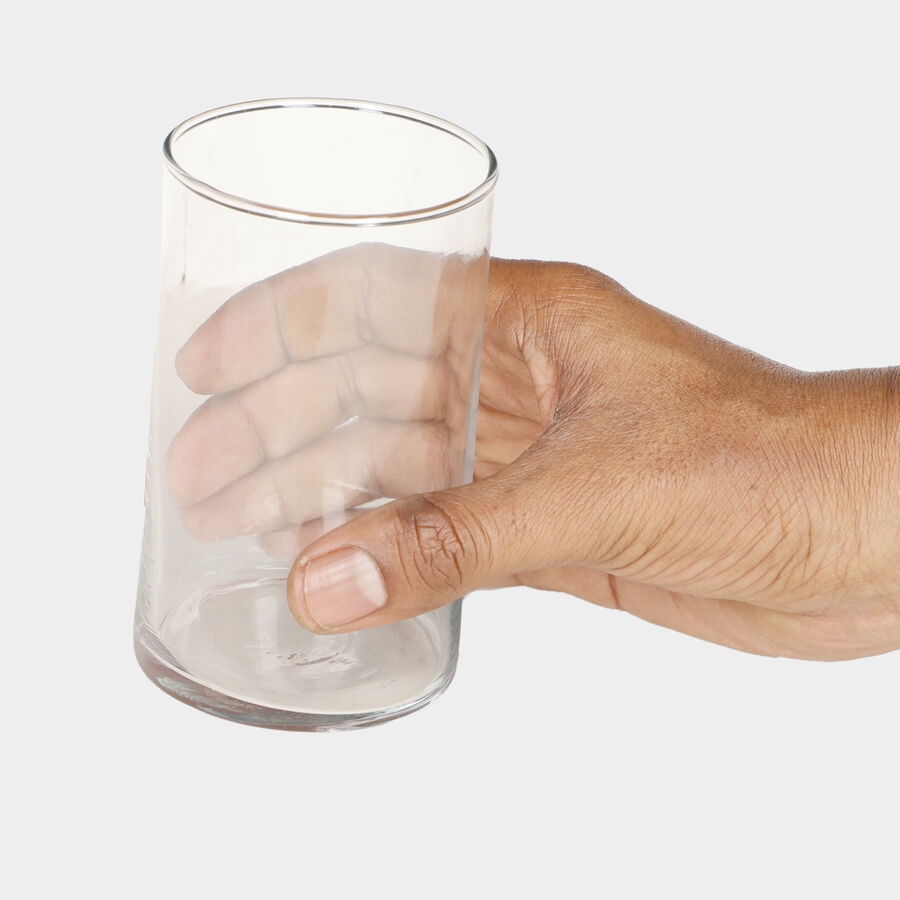 260ml Glass Tumbler Set of 6, , large