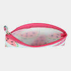 1 Pc. Fabric Pencil Pouch - Colour/Design May Vary, , small image number null