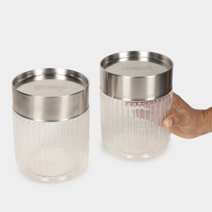 1.5L Plastic Container Set of 2, , large image number null