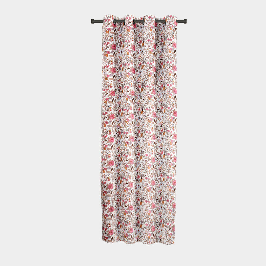7 ft. Pink Polyester Curtain, , large image number null