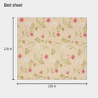 120 GSM Pink Polyester Double Bedsheet, , small image number null