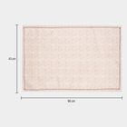 120 GSM Brown Microfiber Double Bedsheet With Pillow Cover, , small image number null