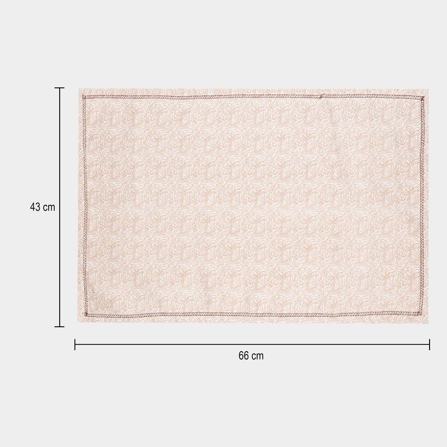 120 GSM Brown Microfiber Double Bedsheet With Pillow Cover, , large image number null