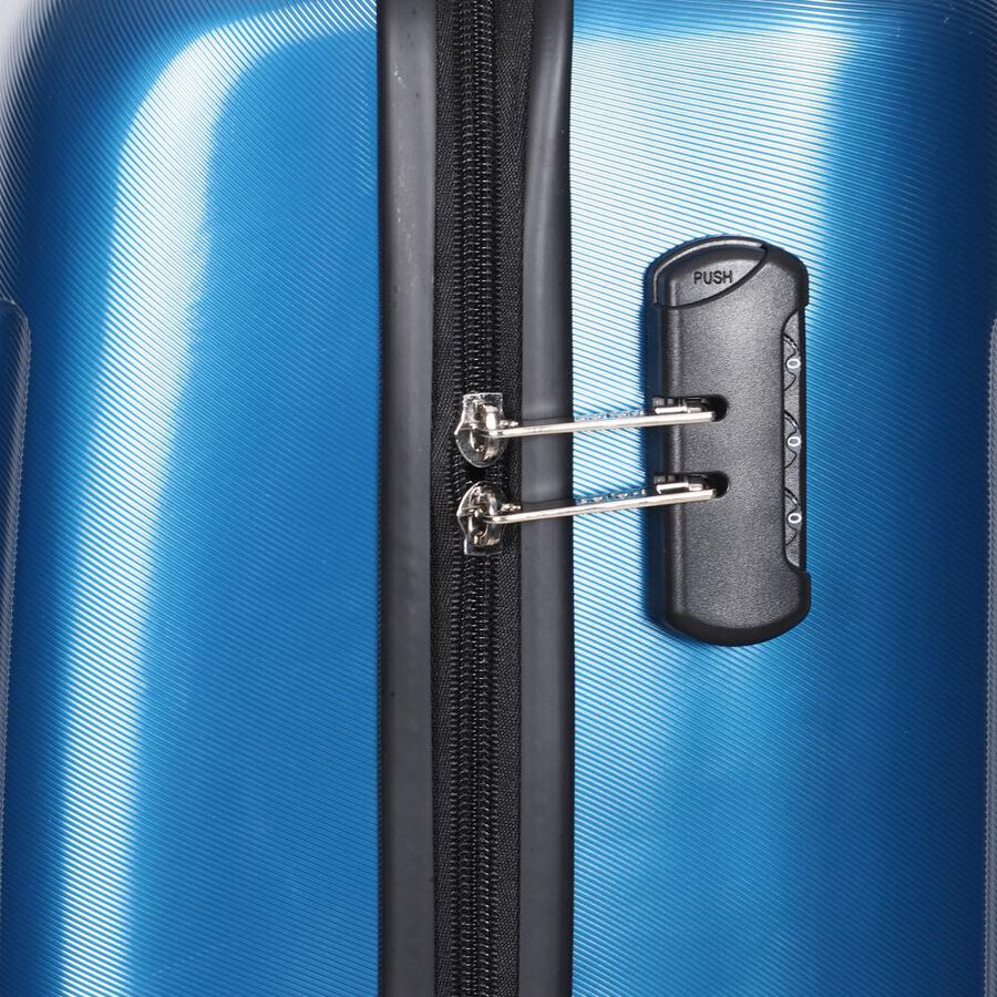 8-Wheel Dark Blue Polypropylene Hard Case Trolley, Small, , large image number null