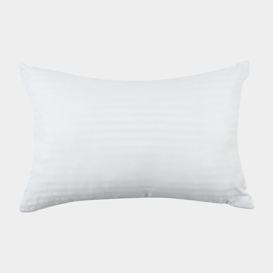 Home Beautiful White Fibre Pillow Set of 2, , large