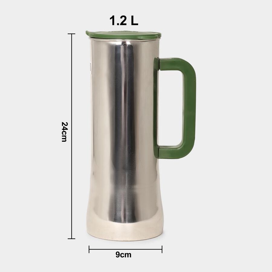 1.2 L Stainless Steel Water Jug, , large image number null