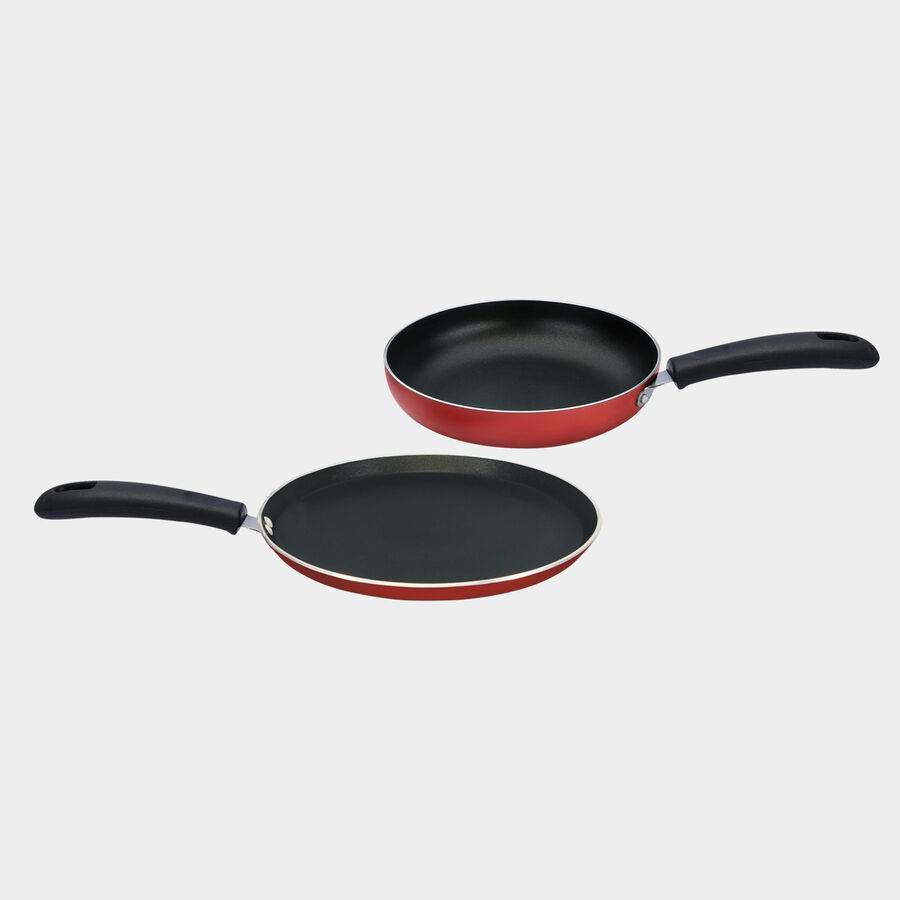 Aluminium Cookware Set - Fry pan & Tawa, , large image number null