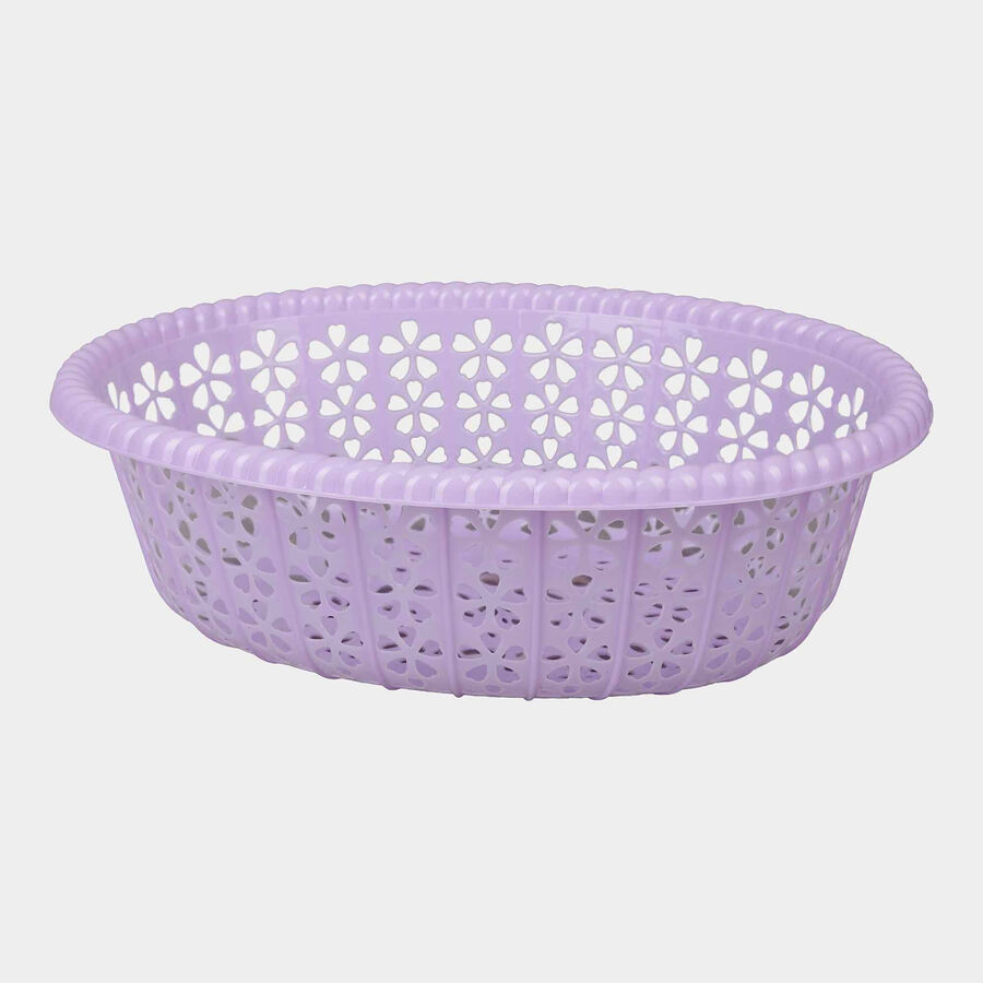 Polyurethanerple Plastic Basket, , large image number null