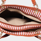 Women Printed Tan Handbag, , small image number null
