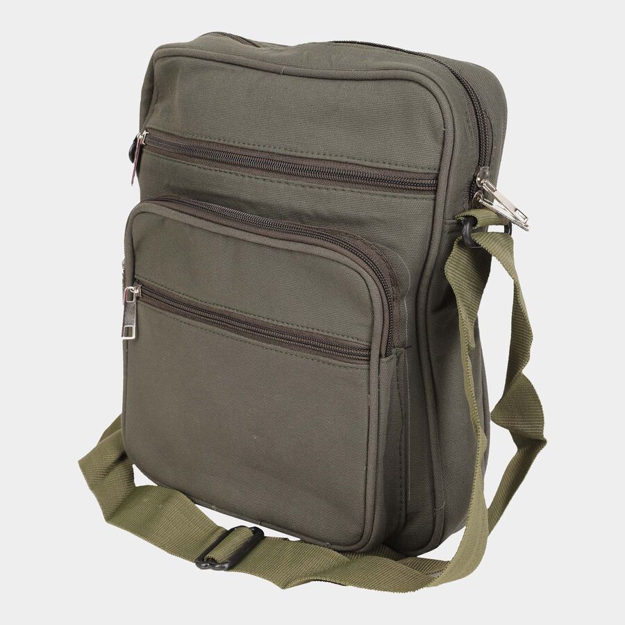 Men's Canvas Sling Bag, , large image number null