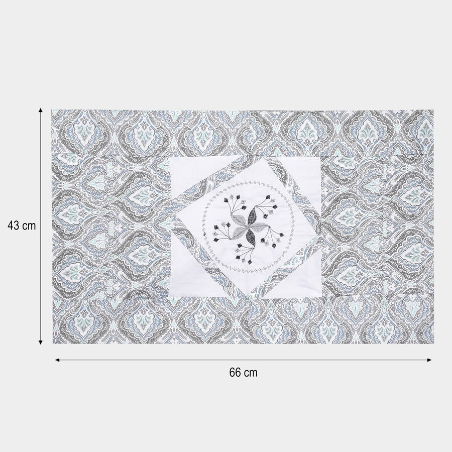 Printed Cotton Pillow Cover, Set of 2, , large image number null