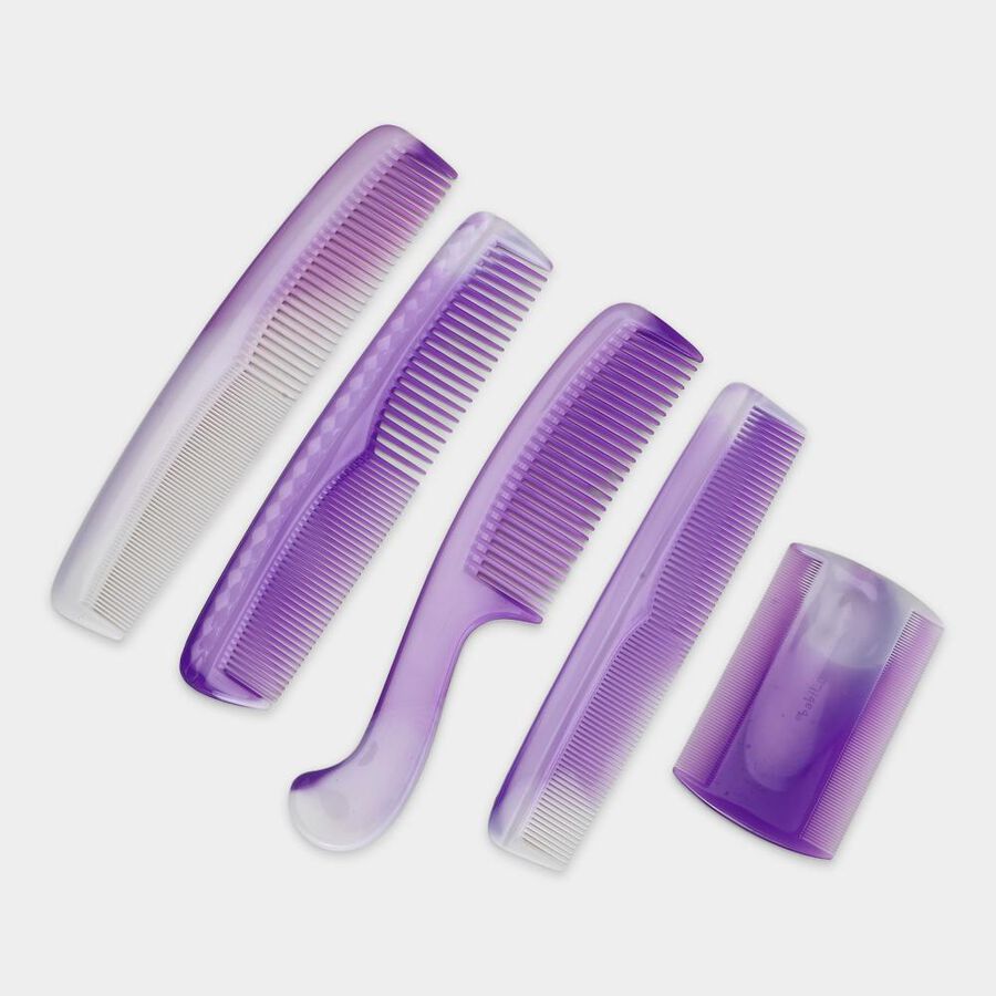 Plastic Comb Set of 5, , large