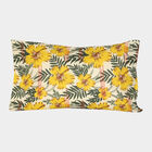 Yellow Cotton Blend Pillow Cover, , small